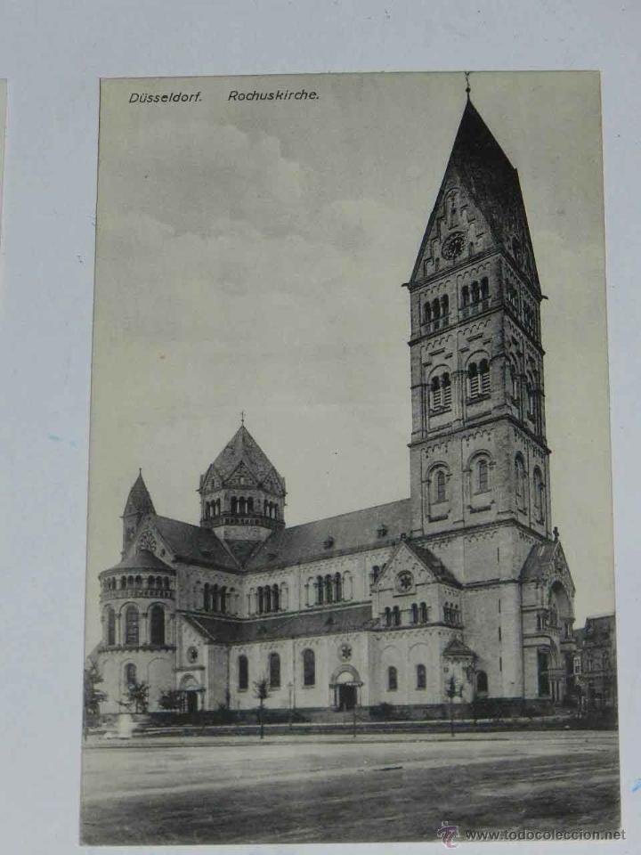 Cartes Postales: ANTIQUE POSTCARD - DEUTSCHLAND - DUSSELDORF - ROCHUSKIRCHE - V.K.M. &amp; LAUTZ - VII 43827 - NON CI