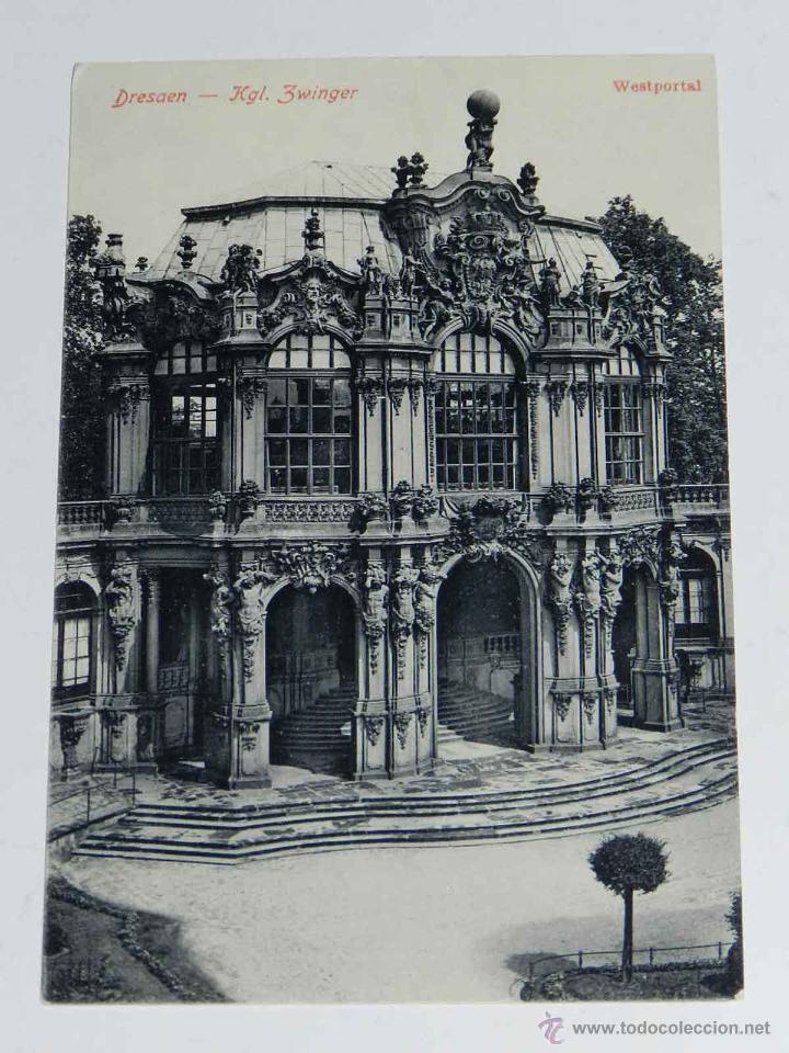 Postais: ANTIQUE POSTCARD - DEUTSCHLAND - DRESDEN - INTERIMSBRUCKE - HUGO ENGLER - 08-2590 - NON CIRCULATE