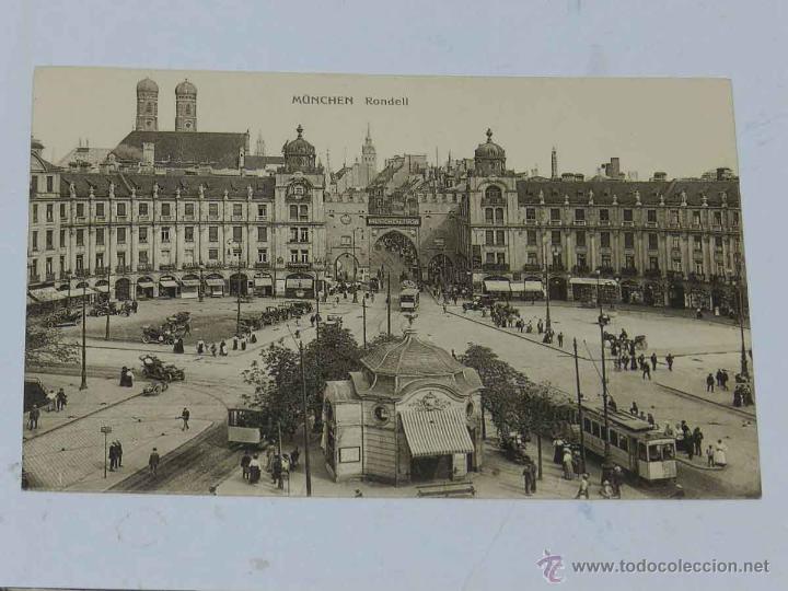 Postales: ANTIQUE POSTCARD - DEUTSCHLAND - MUNCHEN - RONDEL - W.H.D. - 9823 - NON CIRCULATE