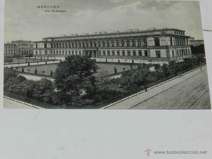 Postkarten: ANTIQUE POSTCARD - DEUTSCHLAND - MUNCHEN - ALTE PINAKOTHEK - KARL BECK - 17 - NON CIRCULATE