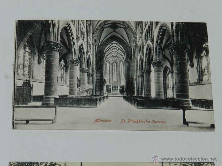 Postkarten: ANTIQUE POSTCARD - DEUTSCHLAND - MUNCHEN - ST. ST. PAULSKIRCHE INNERES - OTTMAR ZIEHER - 5672 - NON