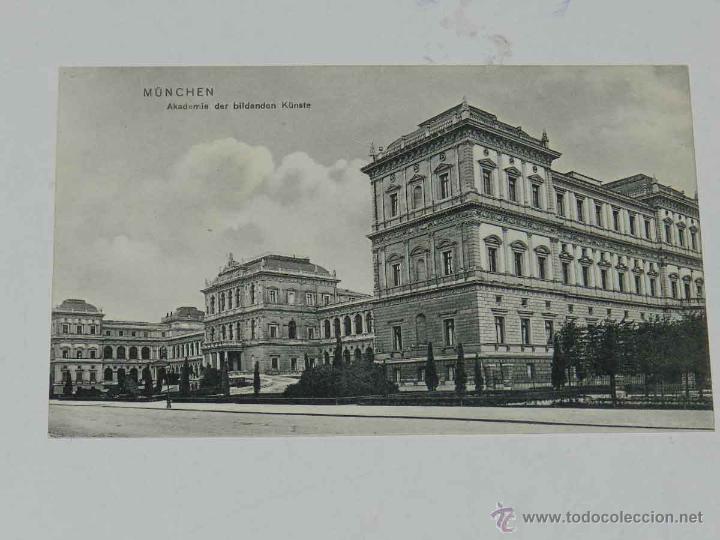 Cartoline: ANTIQUE POSTCARD - DEUTSCHLAND - MUNCHEN - AKADEMIE DER BILDENDEN KUNSTE - KARL BECK - 26 - NON CIRC