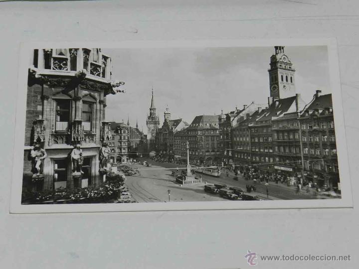 Cartoline: ANTIQUE PHOTO POSTCARD - DEUTSCHLAND - MUNCHEN - MARIENPLATZ - M.S.M. - 490 - NON CIRCULATE