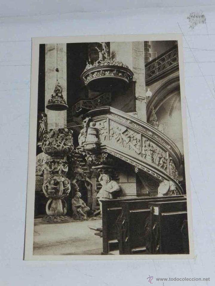 Cartoline: ANTIQUE POSTCARD - DEUTSCHLAND - FREIBERG - KANZELN IM DOM - A. HEINICKE - NON CIRCULATE