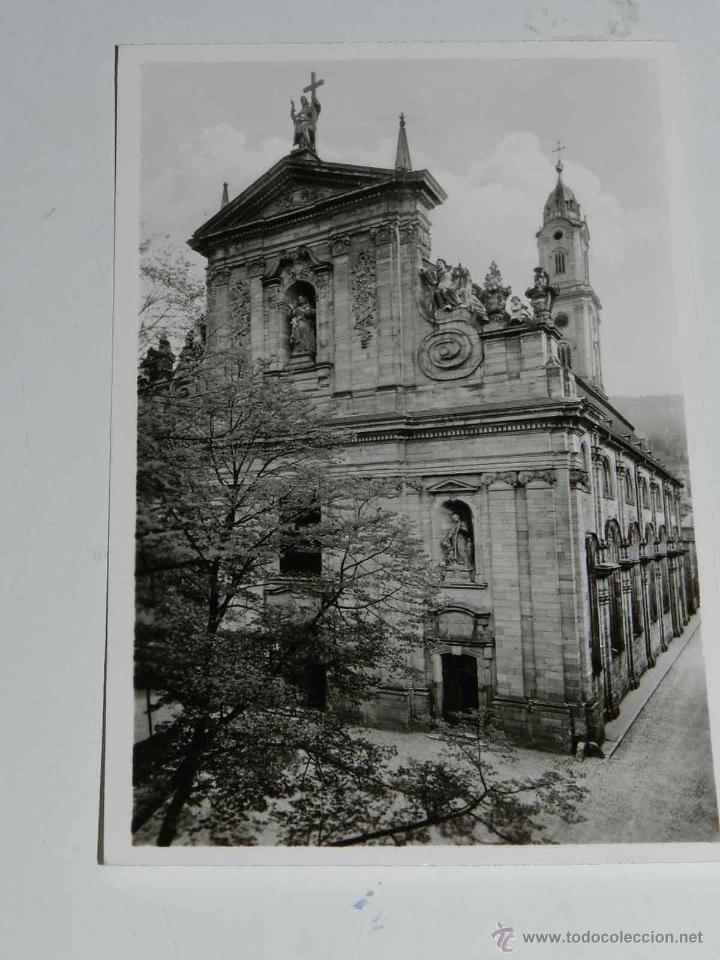 Cartoline: ANTIQUE PHOTO POSTCARD - DEUTSCHLAND - HEIDELBERG - DIE JESUITENKIRCHE - EDM. V. KONIG - 7440 - NON