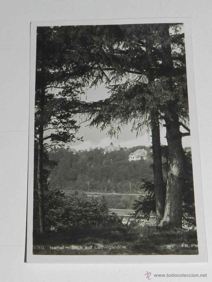 Postkarten: ANTIQUE POSTCARD - DEUTSCHLAND - IRSARTAL - BLICK AUF LUDWIGSHOHE - FR. PHOT - 3010 - NON CIRCULATE