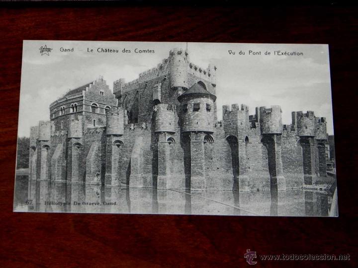 Postais: ANTIGUA POSTAL, BELGICA, gante, El castillo de los condes, Star, 67, no CIRCULADA