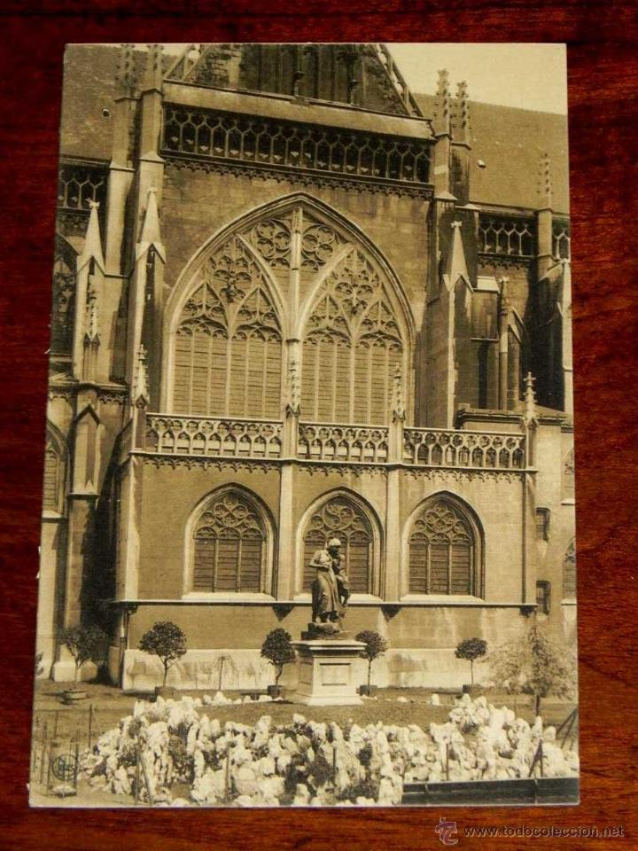 Postcards: ANTIGUA POSTAL, BELGICA, Lieja, el mendigo de San Jacques, plaza Rouveroy, nels, 25, no CIRCULADA