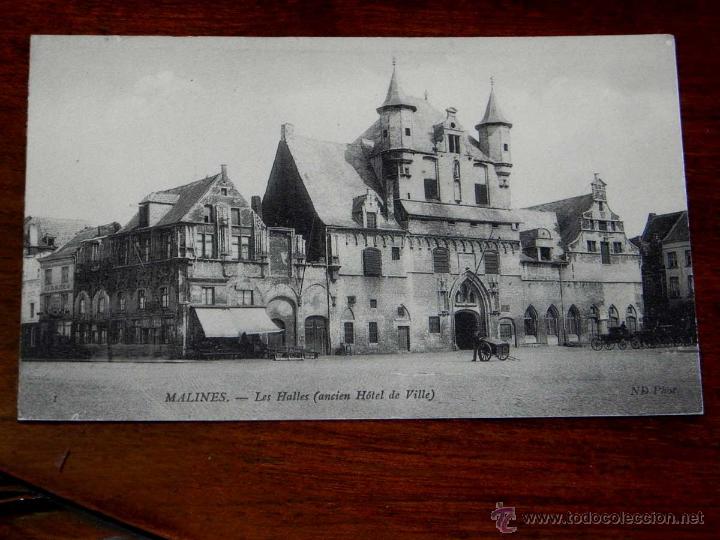 Postcards: ANTIGUA POSTAL, BELGICA, malinas, antiguo ayuntamiento, ND Phot, 1, no circulada