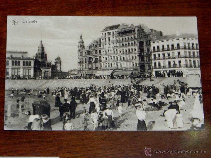 Cartoline: ANTIGUA POSTAL, BELGICA, ostende, nels, 92, circulada