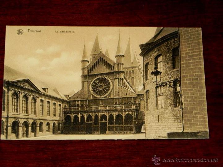Postcards: ANTIGUA POSTAL, belgica, tournal, la catedral, nels, 62, no circulada