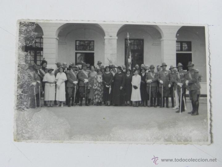Postcards: Antigua foto postal de acto organizado por banda de musica militar, portuaria de Genova, Italia, a&ntilde;o