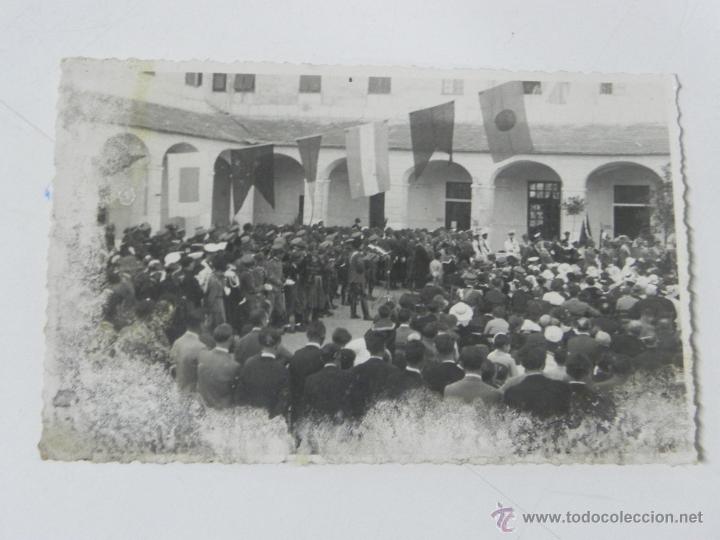 Postales: Antigua foto postal de la banda de musica militar, portuaria de Genova, Italia, a&ntilde;os 30, no circulad