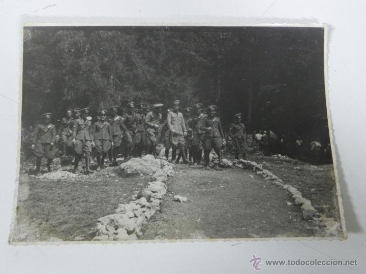Postkarten: ANTIGUA FOTOGRAFIA DE LA BANDA DE LA LEGION PORTUARIA DE GENOVA, ITALIA, A&ntilde;OS 1935, MIDE 17,5 x 12,5