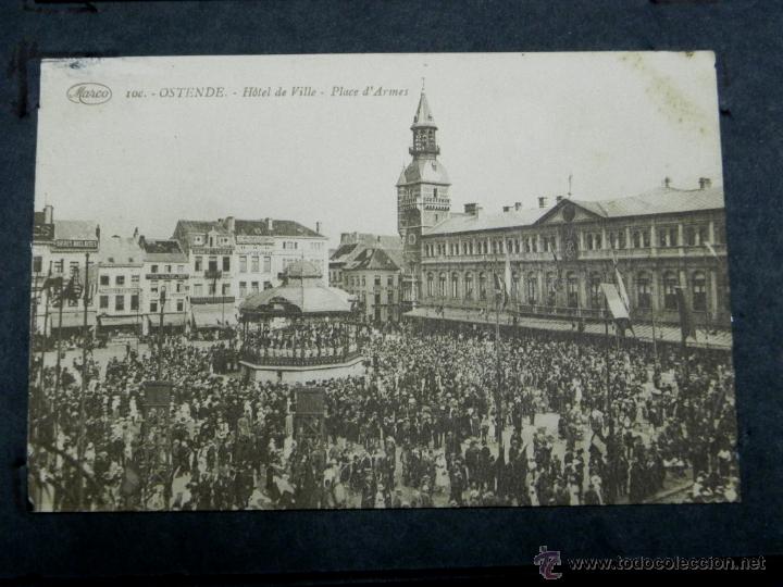 Postkarten: ANTIGUA POSTAL, ostende, ayuntamiento, plaza de armas, no circulada