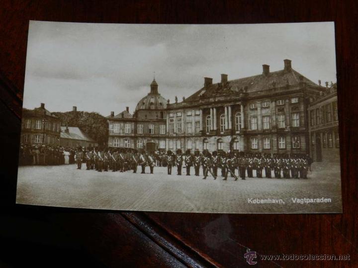 Postales: antigua postal, copenague, ver el desfile, sin circular, k&oslash;benhavn, vagtparaden, gamle post, ikskirk