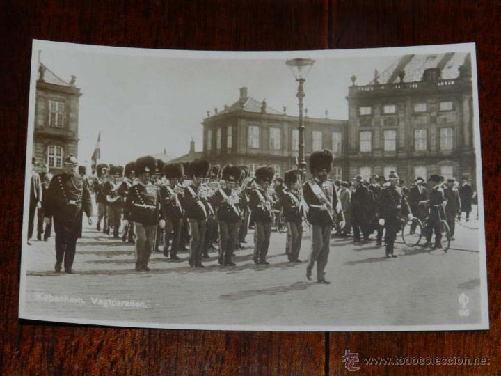 Postales: antigua postal, copenague, ver el desfile, sin circular, k&oslash;benhavn, vagtparaden, gamle post, ikskirk