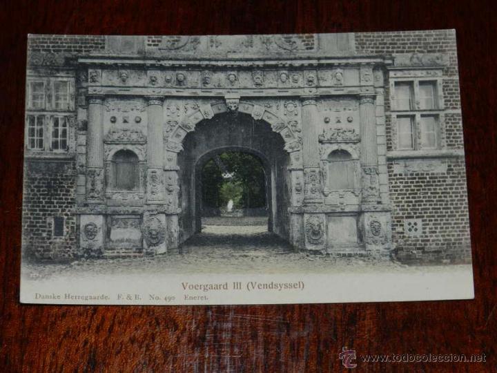 Postais: antigua foto postal, Helsingor, Voergaard III (Norte de Jutlandia), sin circular, gammelt foto postk