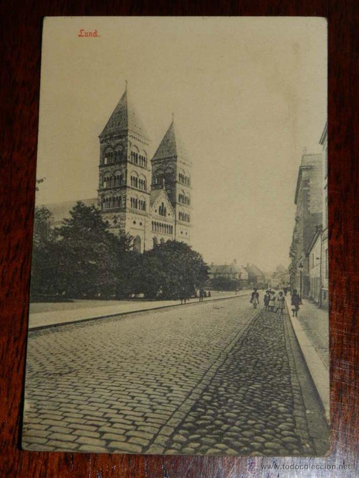 Postales: antigua foto postal, Lund, gammalt foto vykort, Lund, ocirkulerade