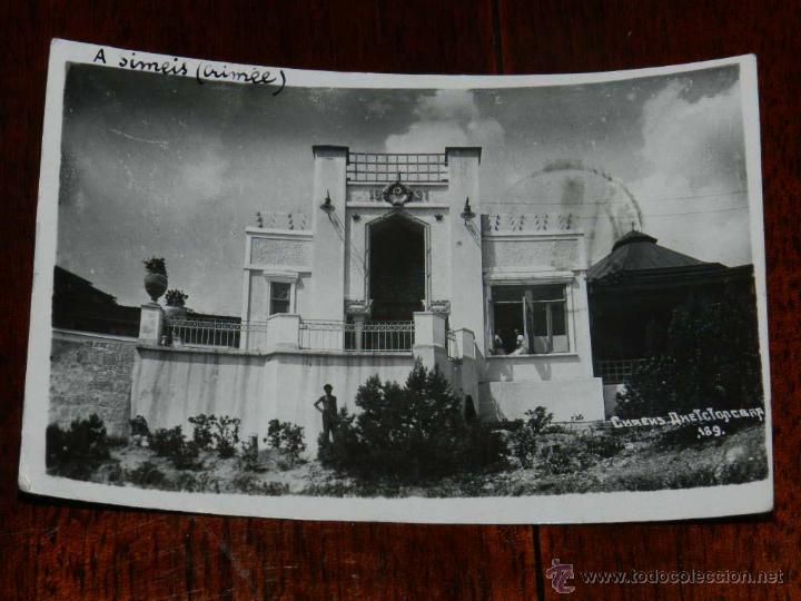 Cartes Postales: antigua foto postal, Crimee, Estacion, circulada, Crimee, Station, circulated
