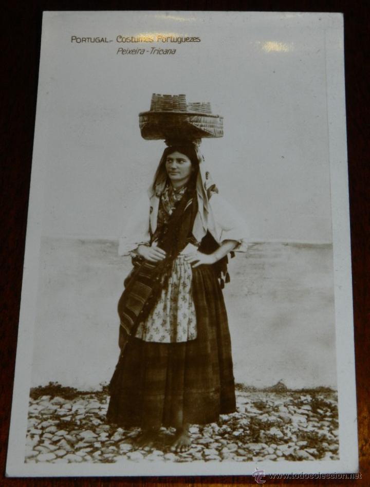 Postkarten: ANTIGUA FOTO POSTAL DE PORTUGAL, COSTUMES PORTUGUESAS, ED. G ET F. LISBOA, NO CIRCULADA.