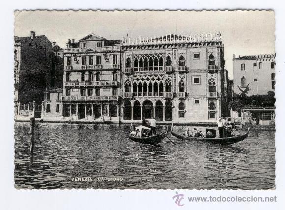 Postales: VENEZIA - CA DORO (1957) - Foto 1