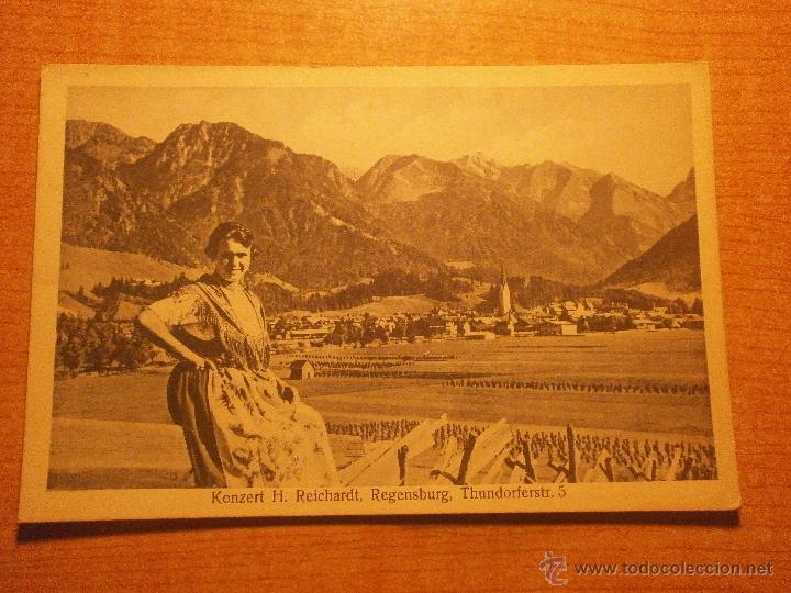 Postcards: POSTAL KONZERT H. REICHARDT, REGENSBURG, THUNDORFESTR 5  SIN CIRCULAR