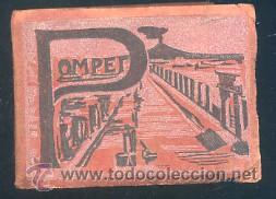 Postales: PORTFOLIO. LIBRETO DE POMPEYA. 23 VISTAS EN FORMATO DE ACORDE&Oacute;N  P-PORTF-235
