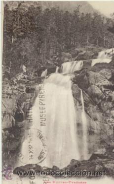 Postais: Les hautes-Pyr&eacute;n&eacute;es. Franqueado y fechado en Lourdes en 1932.