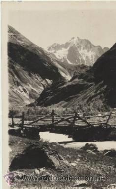 Postais: Bouqueron.- La Tronche. Franqueada y fechada en 1949.