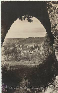 Cartes Postales: Brionne.- La Ville vue du Donjon. Franqueado y fechado en 1947.