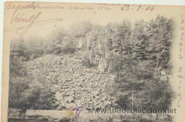 Cartes Postales: Bagnoles-de.L&acute;Orne.- le Roc au Chien. Franqueado y fechado en 1906.