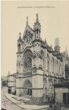 Cartes Postales: Angoul&eacute;me.- Chapelle d &acute;Obezine.