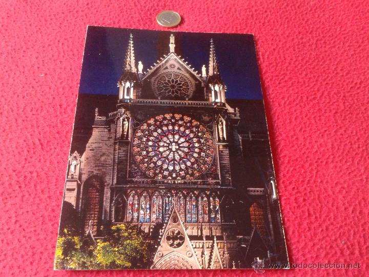 Postales: POSTAL PARIS FRANCIA GRAN FORMATO N&ordm; 357 A NOTRE-DAME, ROSACE SUD EDITIONS GREFF N/C N/E MUY BONITA