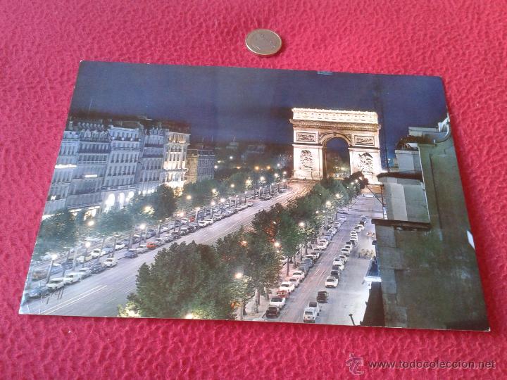 Postales: POSTAL GRAN FORMATO N&ordm; 381 A PARIS L'ARC DE TRIOMPHE ARCO DEL TRIUNFO FRANCIA CAMPOS ELISEOS GREFF
