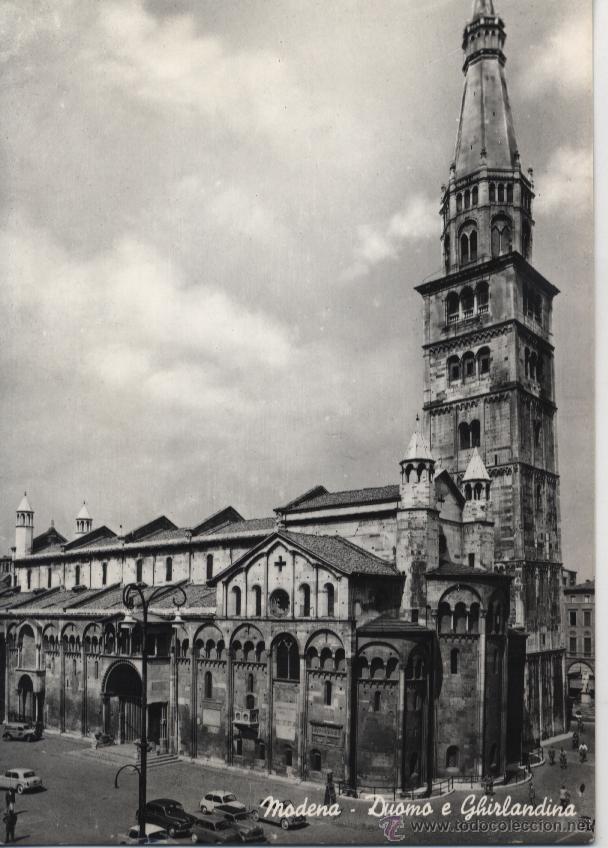 Postales: * ITALIA * Postal M&oacute;dena: Duomo e Ghirlandina
