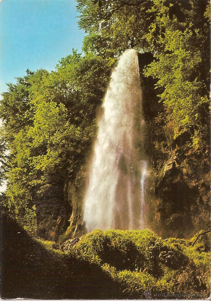 Postcards: JURA DE SUABIA (ALEMANIA) CASCADA DE URACH - ROBERT HOLDER - ESCRITA
