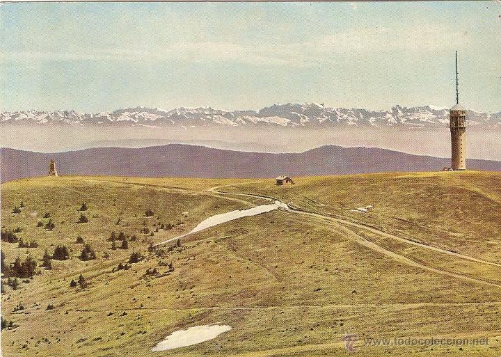 Postcards: LA SELVA NEGRA (ALEMANIA),MONTA&Ntilde;A FEIDBERG CON ALPES SUIZOS - ERWIN BURDA N&ordm; 21/604 - SIN CIRCULAR