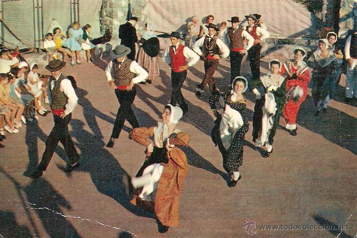 Postkarten: PROVENZA (FRANCIA), DANZAS PROVENZALES - LES &Eacute;DITIONS MAR N&ordm; 56 - CIRCULADA