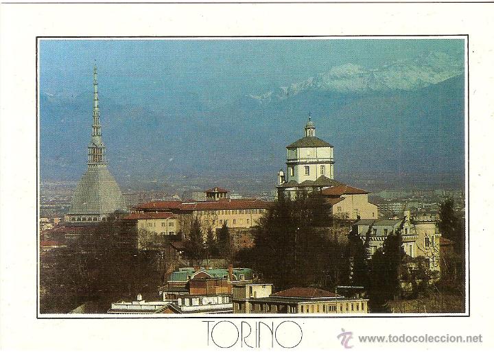 Postales: TUR&Iacute;N (ITALIA) -, PANORAMA ANTONELLIANA, MONTE CAPUCCINI - ED. BORGI N&ordm; 37631- ESCRITA