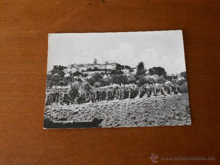 Postales: ANTIGUA POSTAL a&ntilde;o 1905 DE MONTECASINO CIRCULADA MATASELLOS MONTECASSIANO 25.8.1905