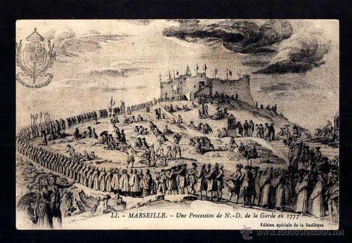Postales: Marseille. Circulada 1927 - Foto 1
