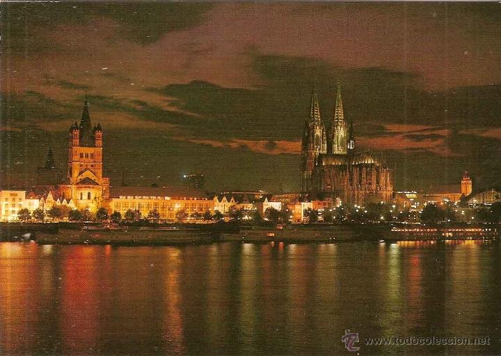 Postkarten: COLONIA, RENANIA DEL NORTE-WESTFALIA (ALEMANIA), EL RIN  - N&ordm; 16 - SIN CIRCULAR