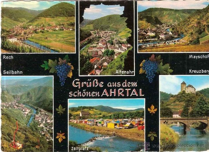 Cartoline: AHRTAL, RENANIA PALATINADO (ALEMANIA), DIFERENTES ASPECTOS - F.G. ZEITZ KG N&ordm; 574 - CIRCULADA