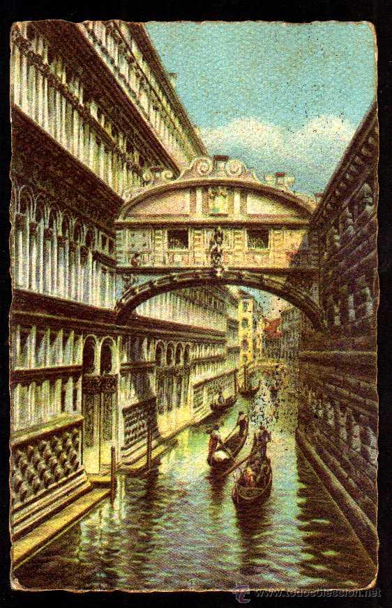 Postales: Postal de Venecia. Circulada 1927 - Foto 1