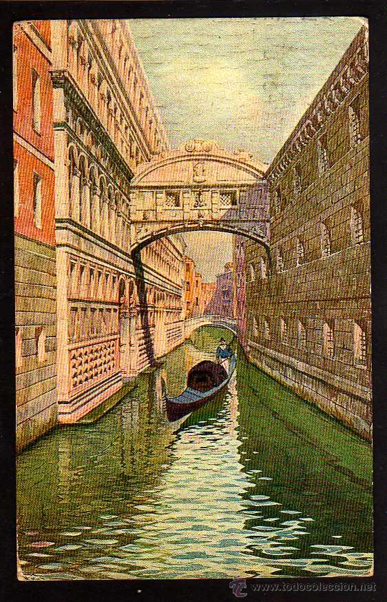 Postales: Postal de Venecia. Circulada 1920 - Foto 1