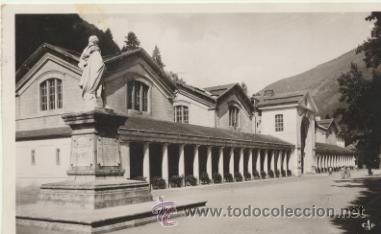 Postcards: Luchon.- Les Thermes. Franqueado y fechado en  1950.