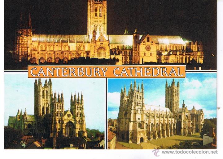 Postales: POSTAL: CANTERBURY CATHEDRAL - Foto 1