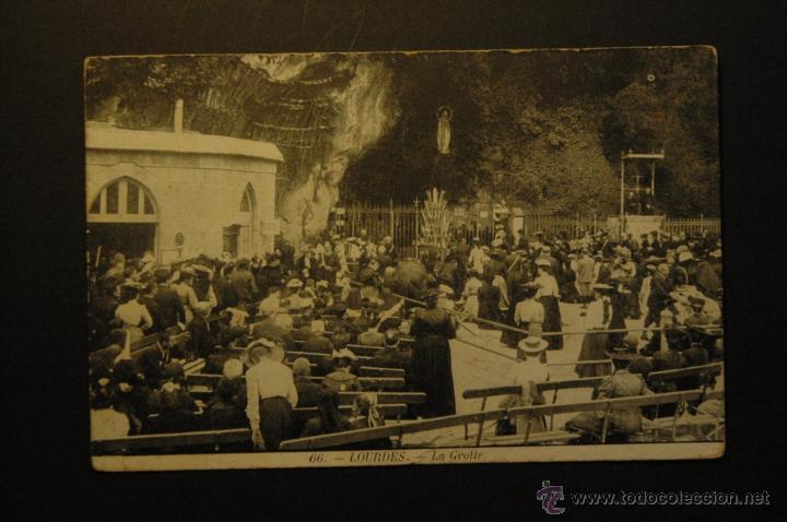 Postales: Lourdes. La Grotte. . Circulada. - Foto 1
