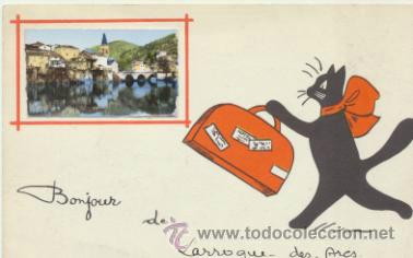 Cartes Postales: Larroque des Ares.- Franqueado y fechado en 1965.